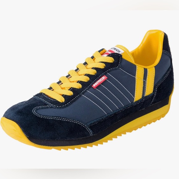 靴 PATRICK MARATHON_MACHA(size38) PATRICK パトリック スニーカー レディース メンズ マラソン